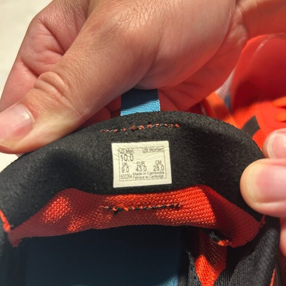 Vans MTE UltraRange EXO Shoes Orange Black - Picture 7 of 7